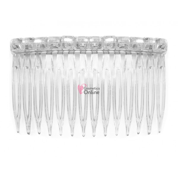 Pieptene din plastic BT007AA Argintii pentru par sau Voal sau accesorii de par
